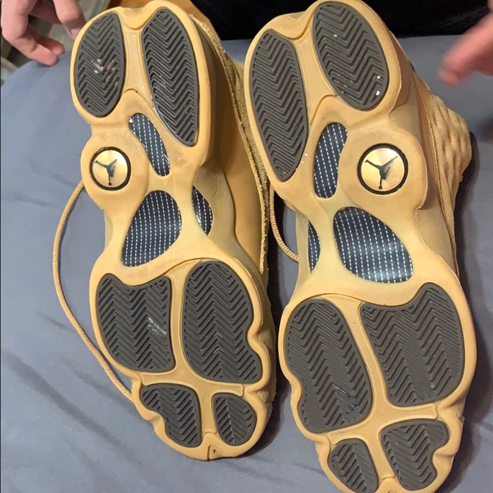 Jordon Retro 13 Wheat Size 7 (no original box) - Picture 6 of 7